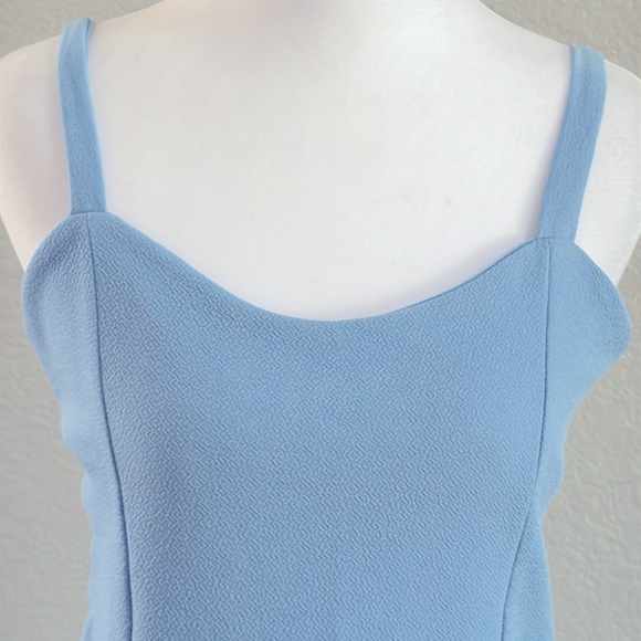 Doublju Blue Sleeveless Peplum top size XL NWTags - Picture 3 of 7